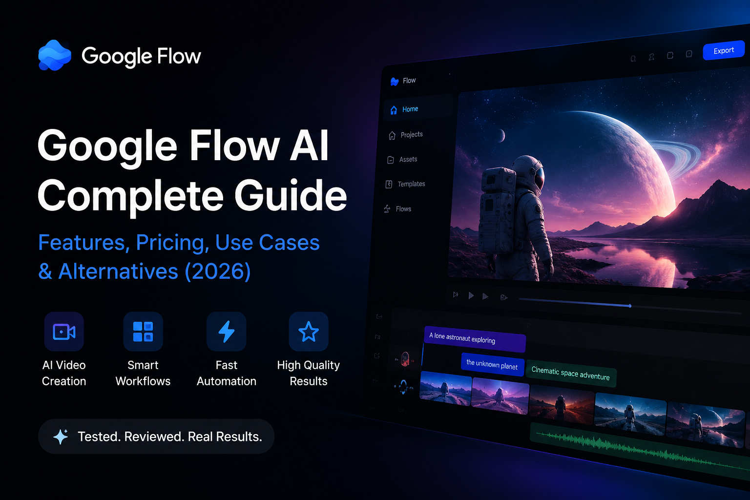 Google Flow AI Complete Guide 2026: AI Video Generation, Features, Pricing and Real Results
