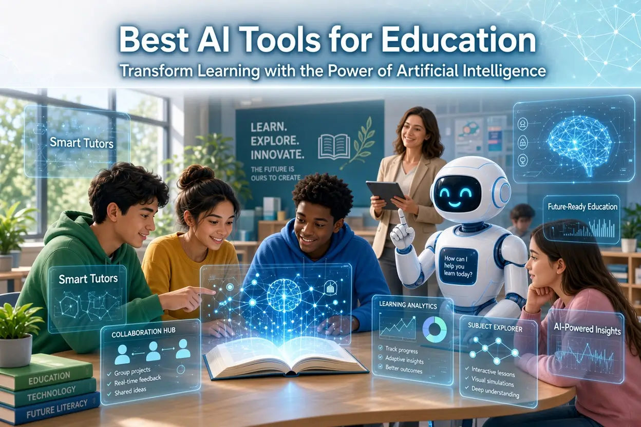 Comparison of the best AI tools for education in 2026